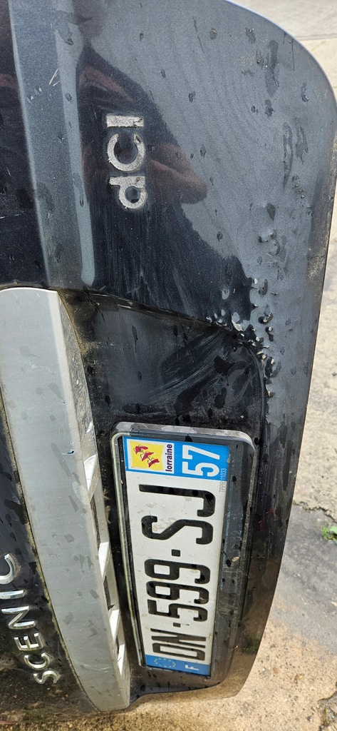 фото №10, Renault scenic iii крышка багажника задняя 08-12r