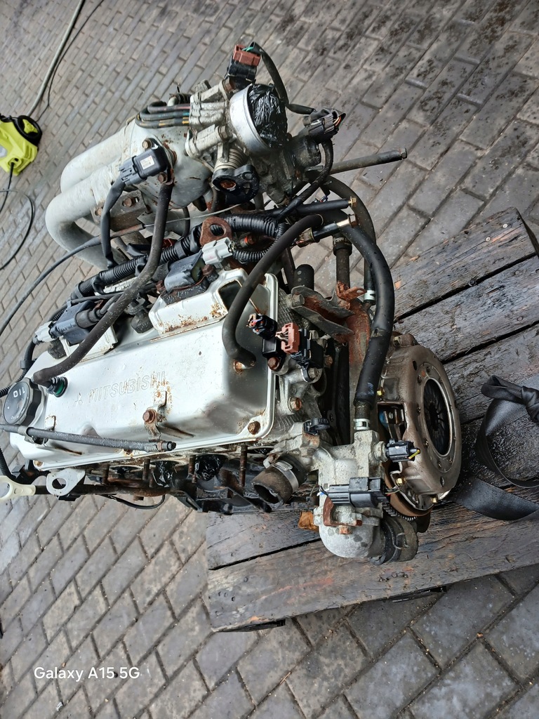 фото №6, Двигатель kompletny 4g13 mitsubishi colt cjo v 00-03 малый пробег !