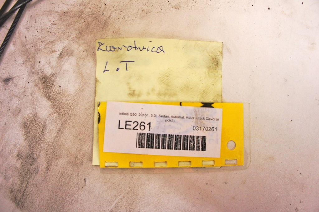 фото №5, Le261 infiniti q50 3.0i поворотный кулак левый задняя