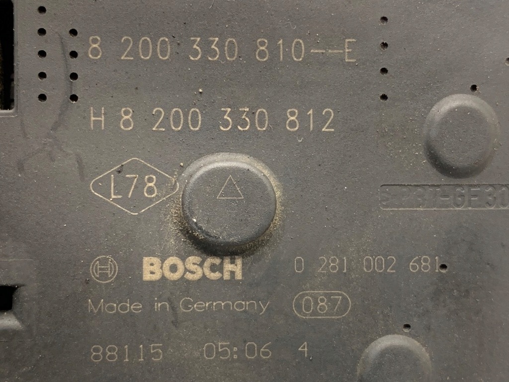 фото №5, Дроссельная заслонка renault koleos i 8200330810e 2.0 150km клапан воздуха