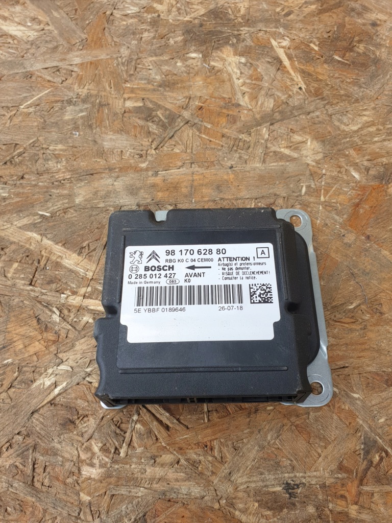 фото №1, Peugeot expert iii proace модуль датчик подушка безопасности 9817062880 не сработавший