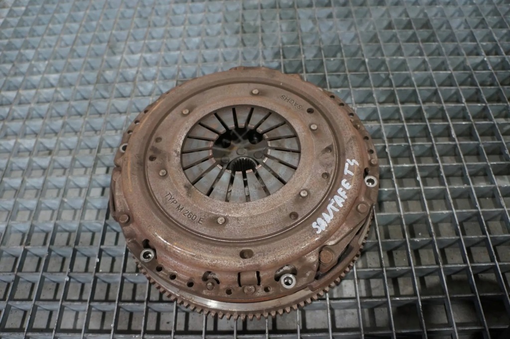 фото №5, Сцепление колесо двухмассовый диск прижим kpl hyundai santa fe ii lift 2.2 crdi