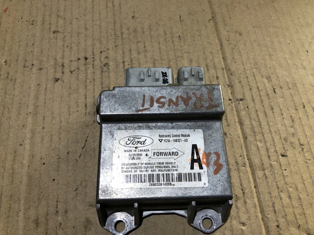 фото №1, Модуль датчик подушка безпеки ford transit mk6
