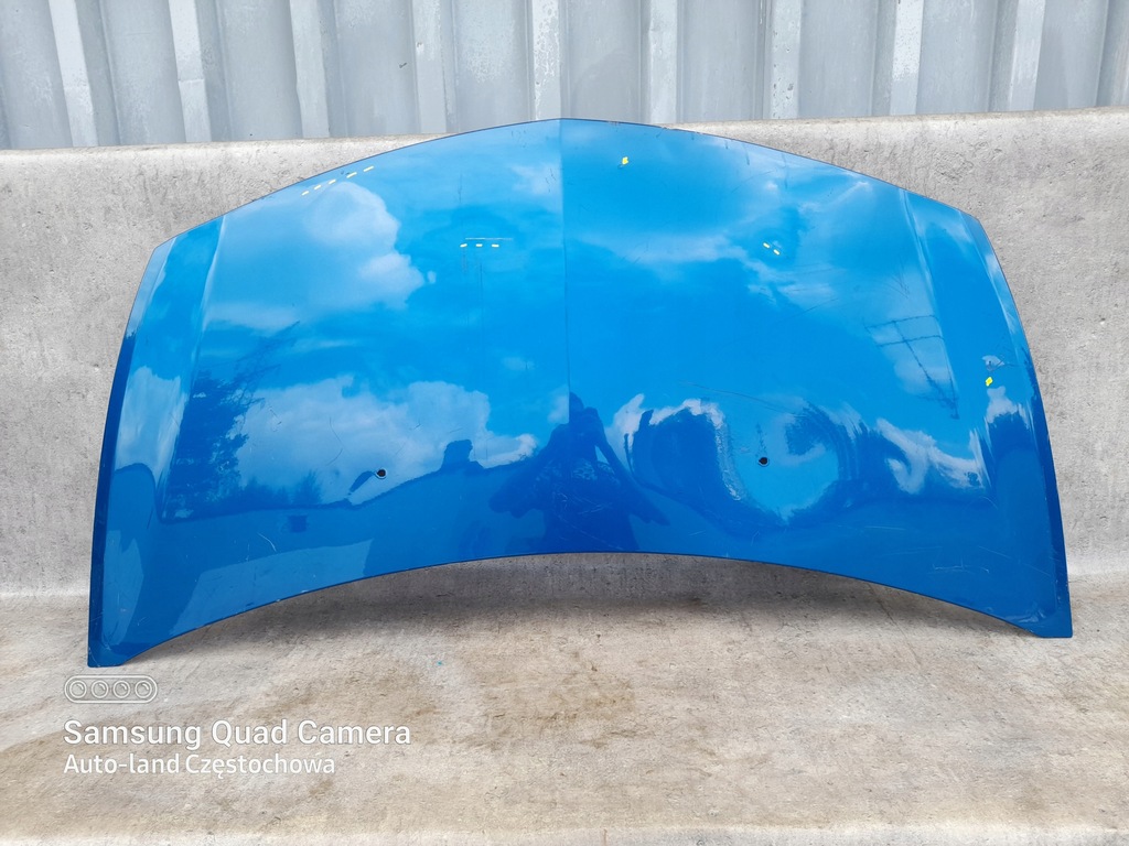 фото №1, Renault clio iii lift капот крышка двигателя alu