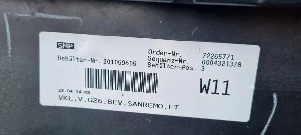 фото №15, Bmw i4 g26 2021- бампер перед оригінал a060