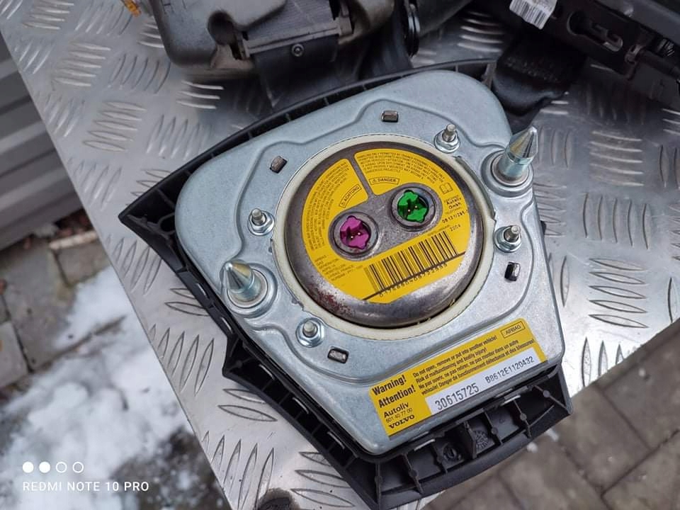 фото №6, Volvo v50 s40 ii подушки безопасности воздушные ремни консоль