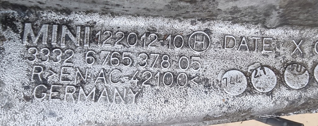 фото №5, Ступиця поворотний кулак права задня mini r56 6765378