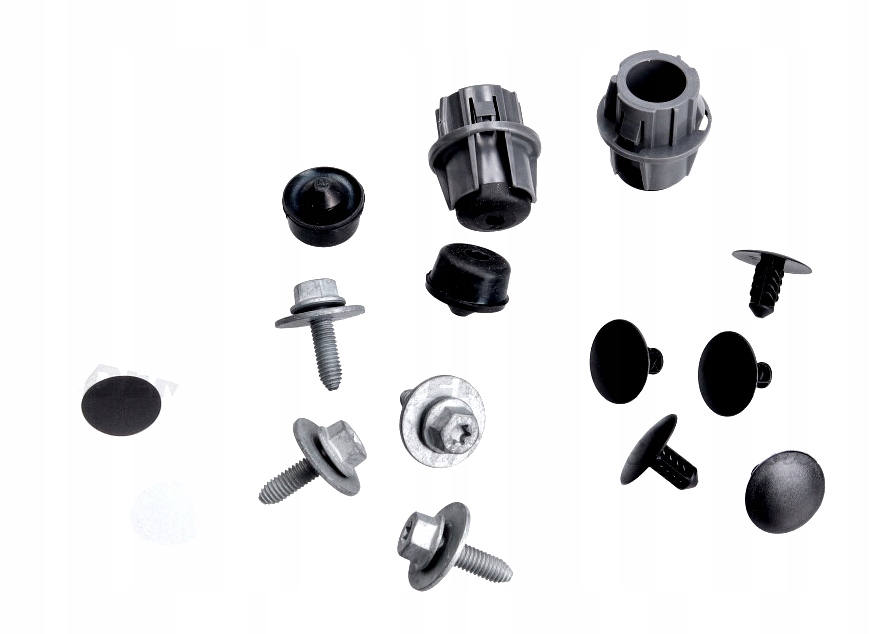 фото №1, Набор клипсы крышки двигателя перед renault clio iv oryg