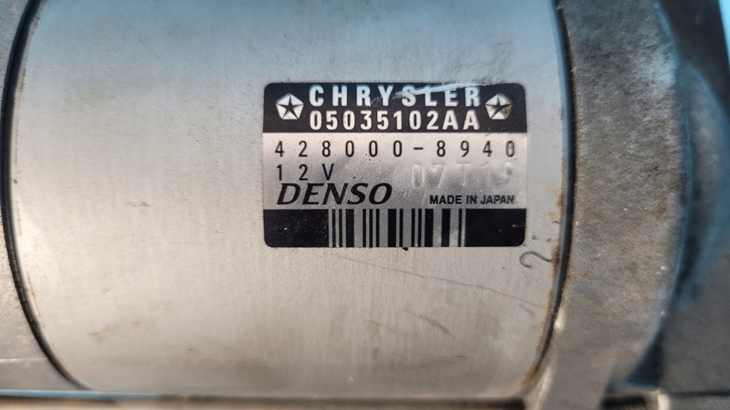 фото №14, Dodge challenger 6.4l srt hemi smpi v8 17r стартер 05035102aa