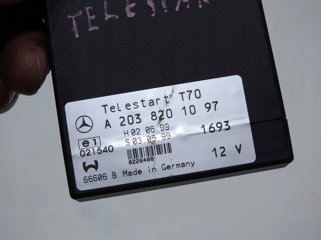 фото №6, Модуль блок керування telestart mercedes w203
