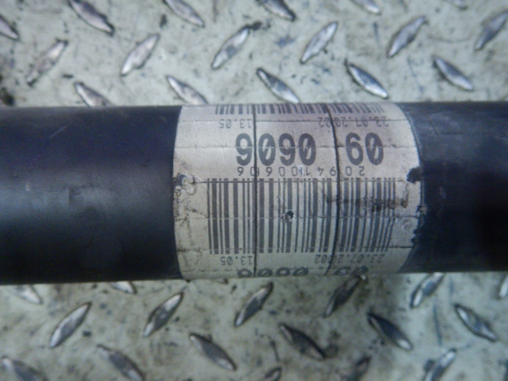 фото №5, Mercedes c-klasa w203 1,8 m271940 163km coupe 3d wał приводной 2094100606