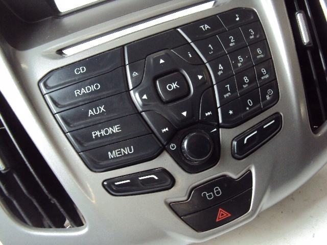 фото №4, Панель радіо рамка ґрати ford connect mk2 12-