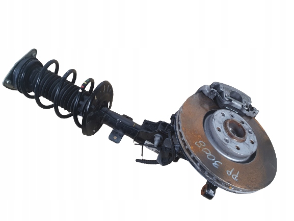 фото №1, Peugeot 3008 ii поворотный кулак правый перед амортизатор 1.6