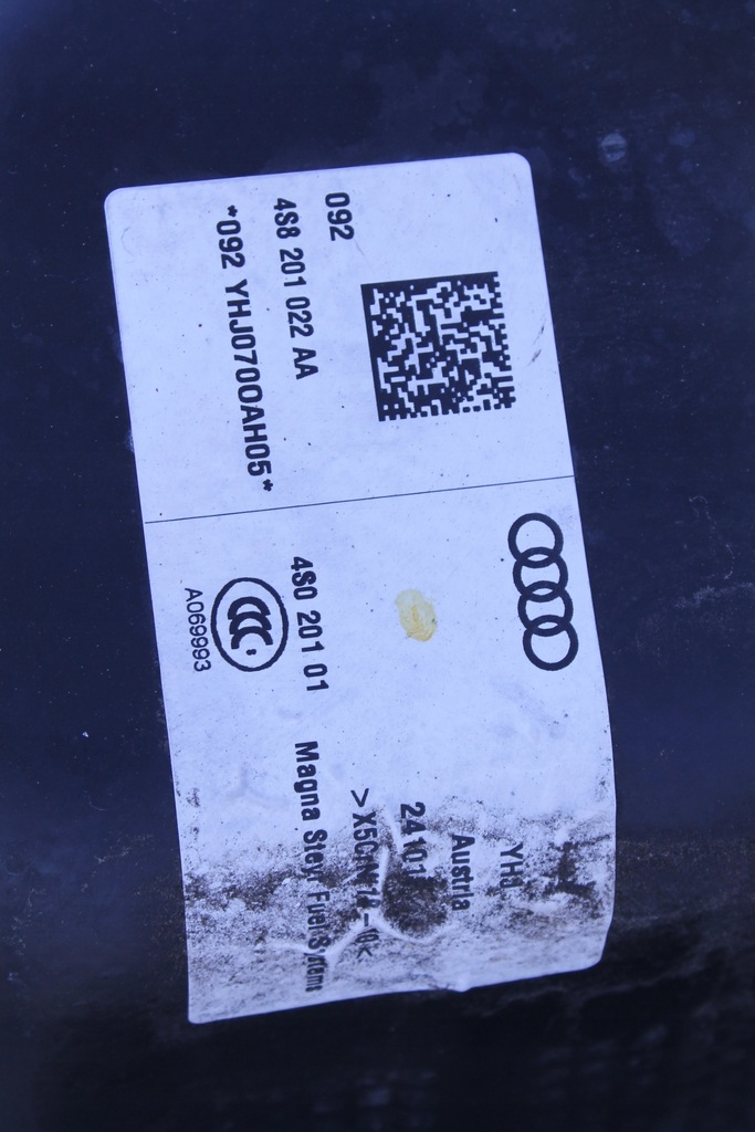 фото №9, Audi r8 4s 16r- бак топлива 4s8201022aa 5.2