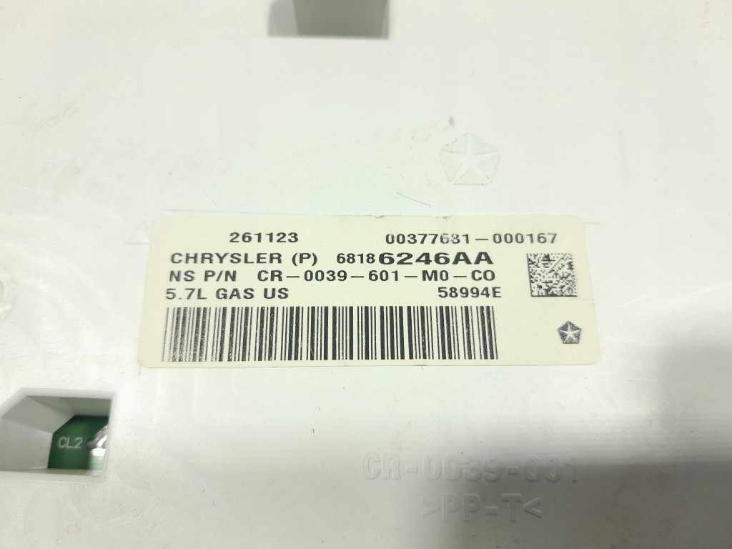 фото №6, Jeep grand cherokee wk2 5.7b 352 km приборы счетчик mph 68186246aa