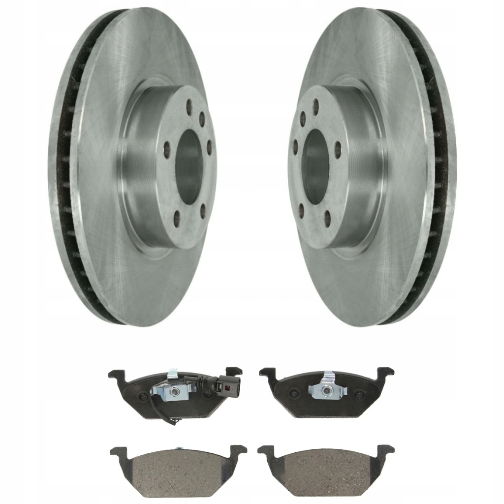 Купить Тормозные диски + тормозные колодки перед vw golf v polo 9n 256mm