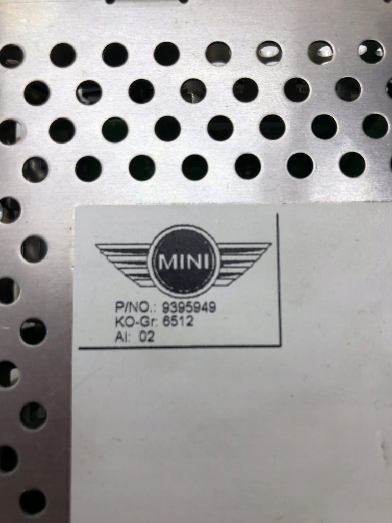 Mini f55 f56 радіо навігація зчитувач 9395949 Оригінал
