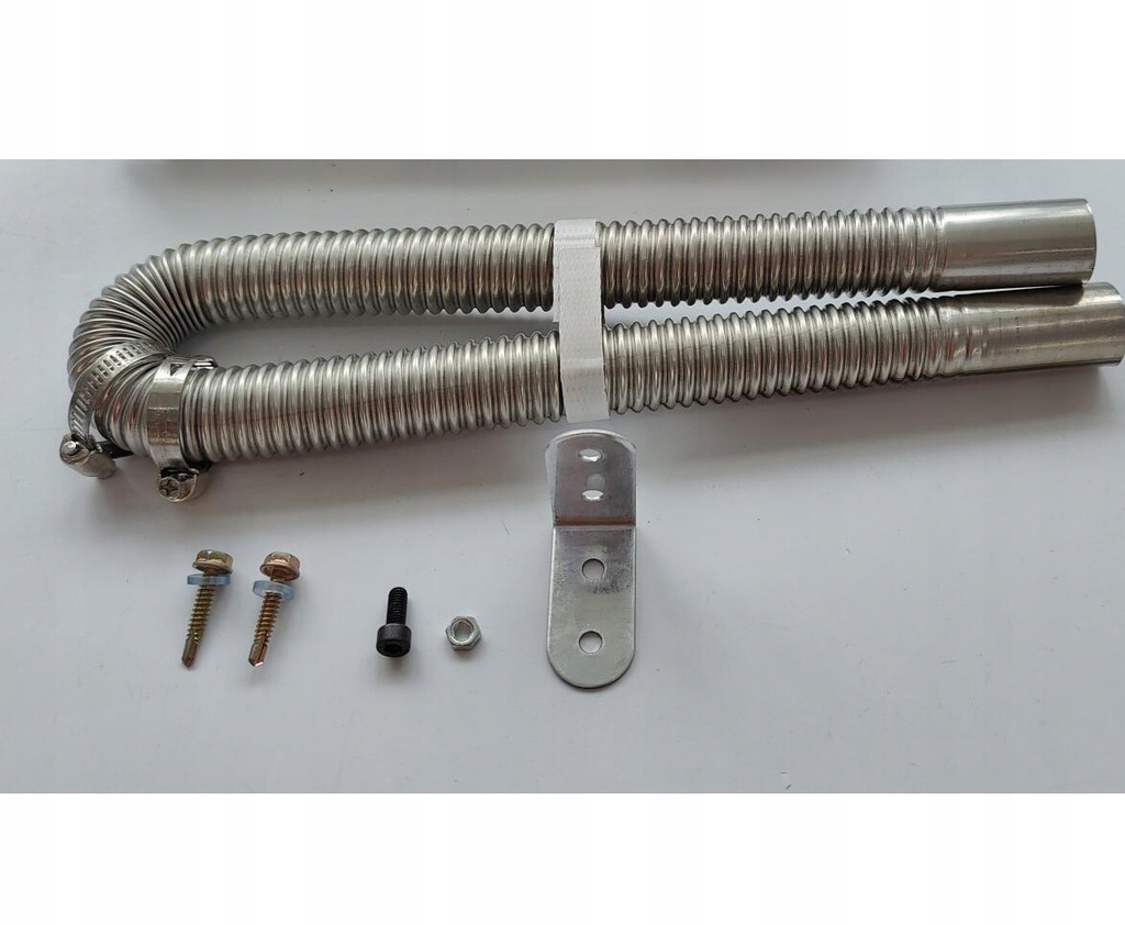 фото №15, Труба вихлопна spalinowa60cm ø25 do webasto обігрівач повітря+ 2стяжні