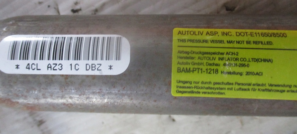 фото №6, Kia carens iii шторка безопасности подушка безопасности правая/левая