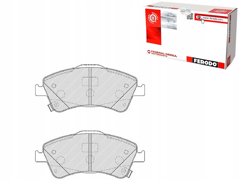 фото №1, Ferodo гальмівні колодки гальмівні toyota auris corolla verso