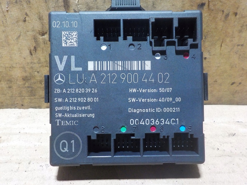 фото №1, Модуль двері лівий перед mercedes w212 sedan