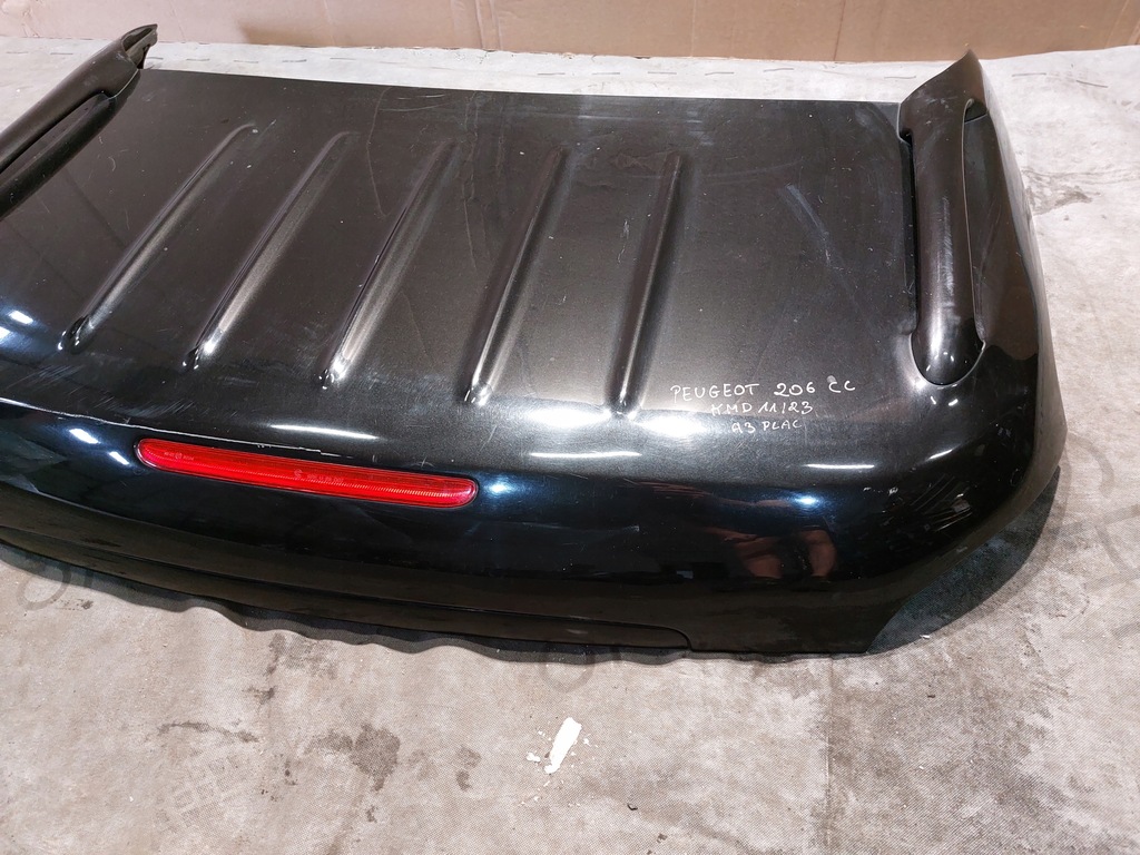 фото №9, Кришка багажника задня задня peugeot 206 cc cabriolet