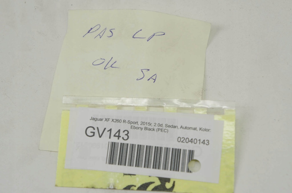 фото №8, Gv143 jaguar xf x260 pas левый перед 630704300