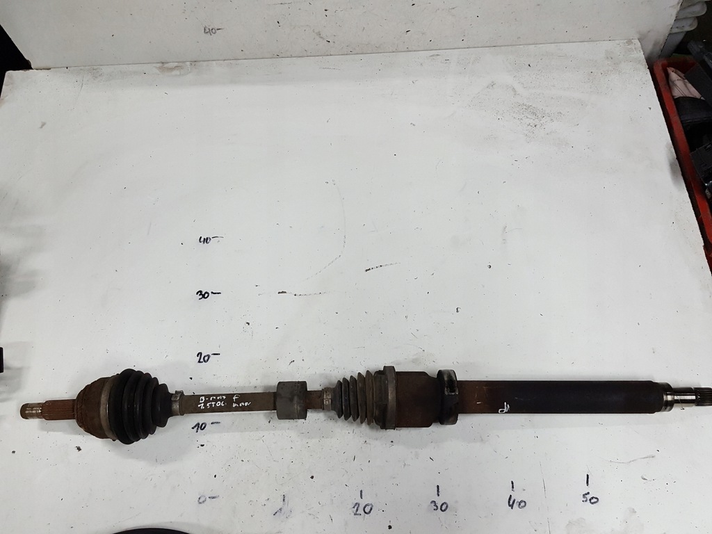 фото №1, Ford b-max 12r- 1.5 tdci привідний вал права перед механічна коробка передач