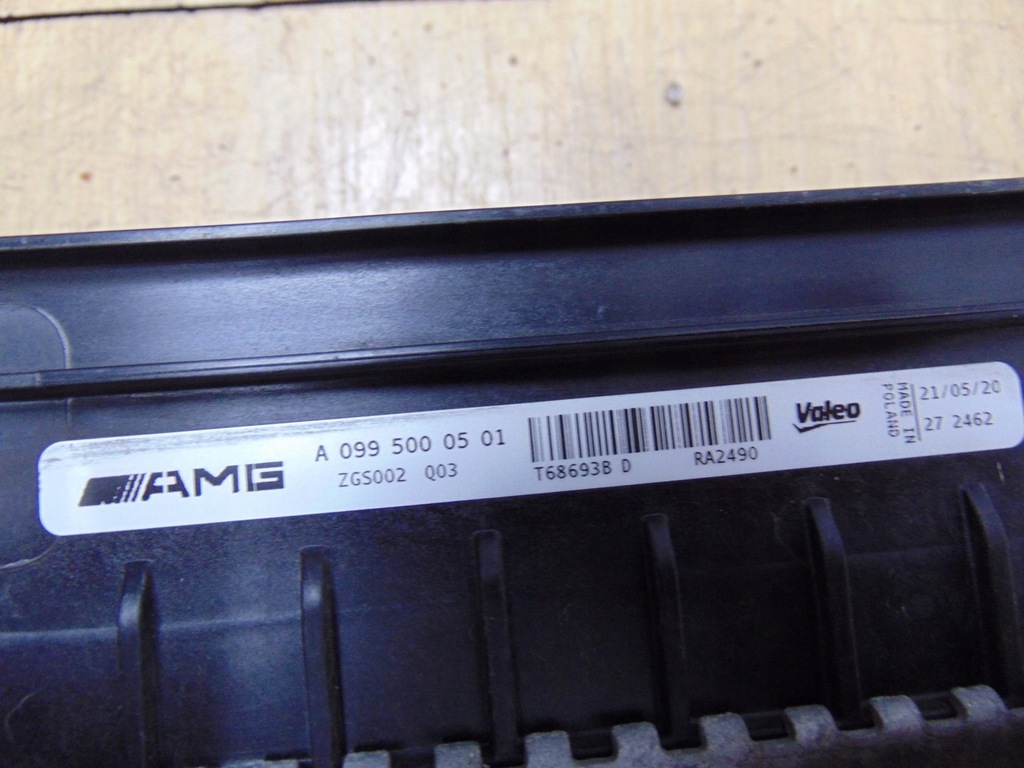 фото №13, Радіатор wody mercedes gt 63 amg a0995000501