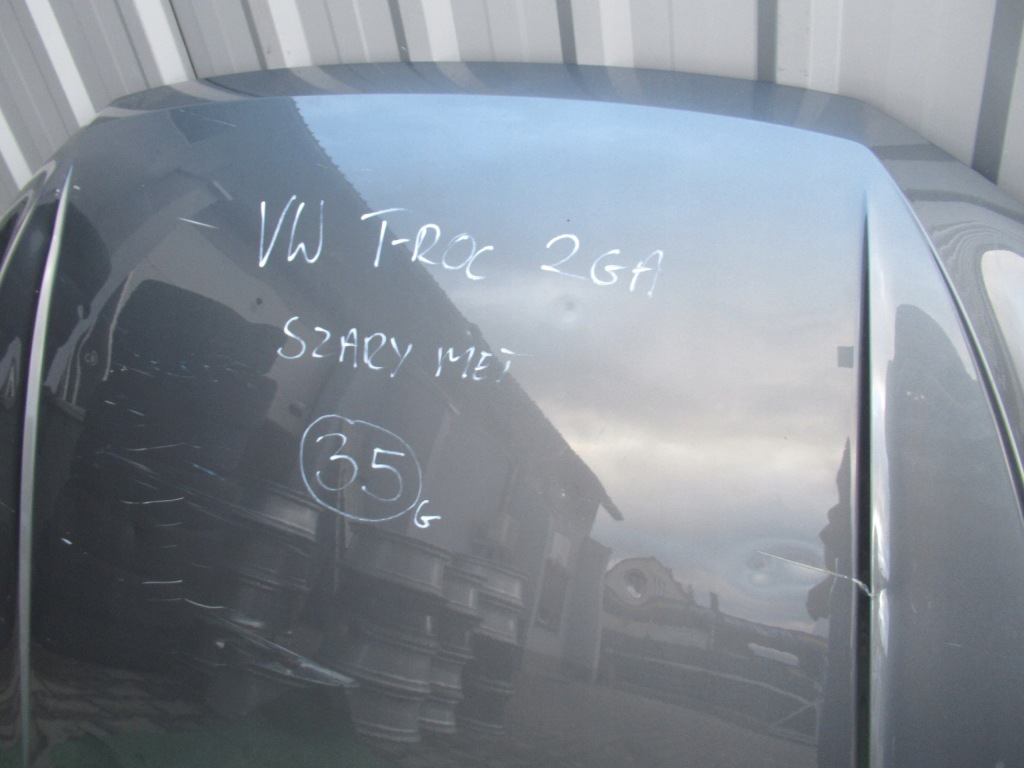 фото №4, Vw t roc t-roc troc 2ga капот крышка серая 2ga823031a 2ga823155a