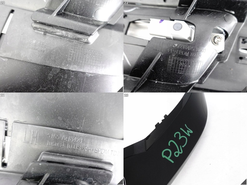 Bmw x6 x6m e71 e71m m-power крыло  левое  перед черный sapphire нет клеёный Оригинал