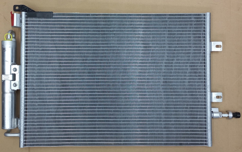 фото №1, Радиатор конденсатор кондиционера hella renault clio iii modus