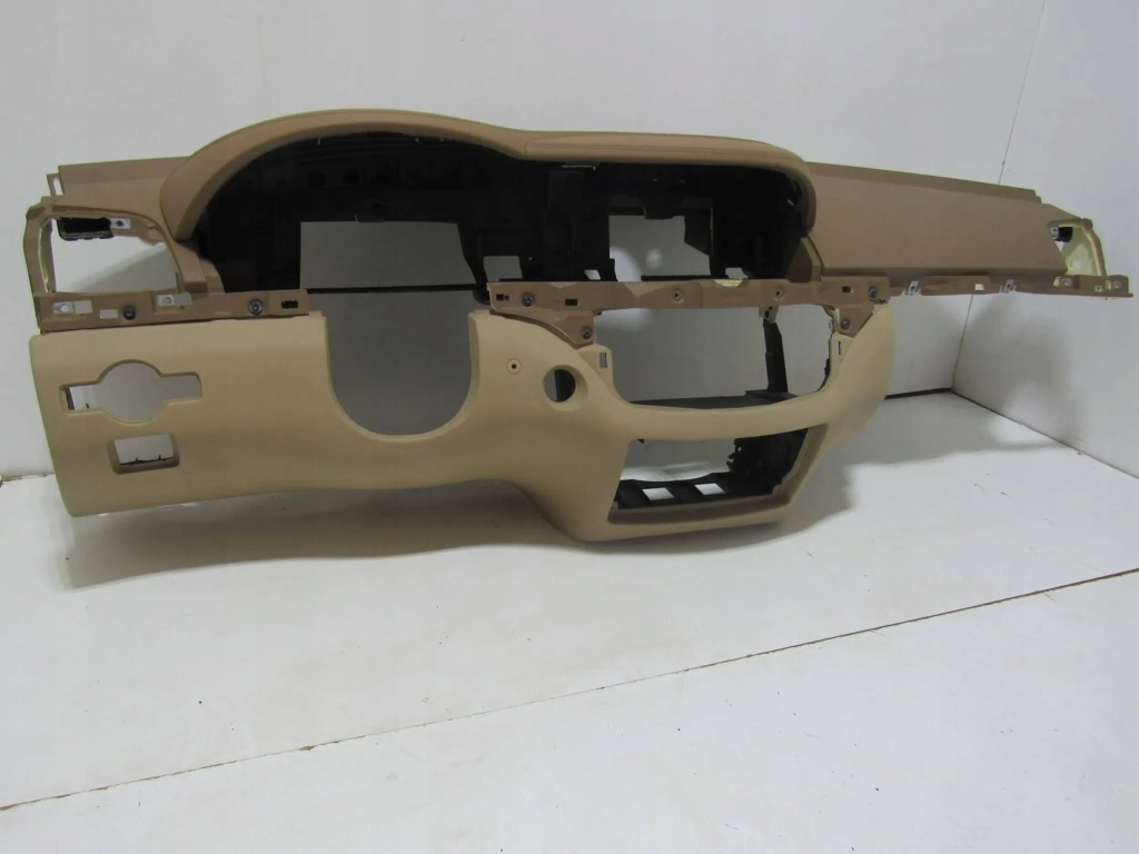 фото №8, Mercedes s w221 221 панель приладів приладова панель  pulpit подушка безпеки натягувач коричневий