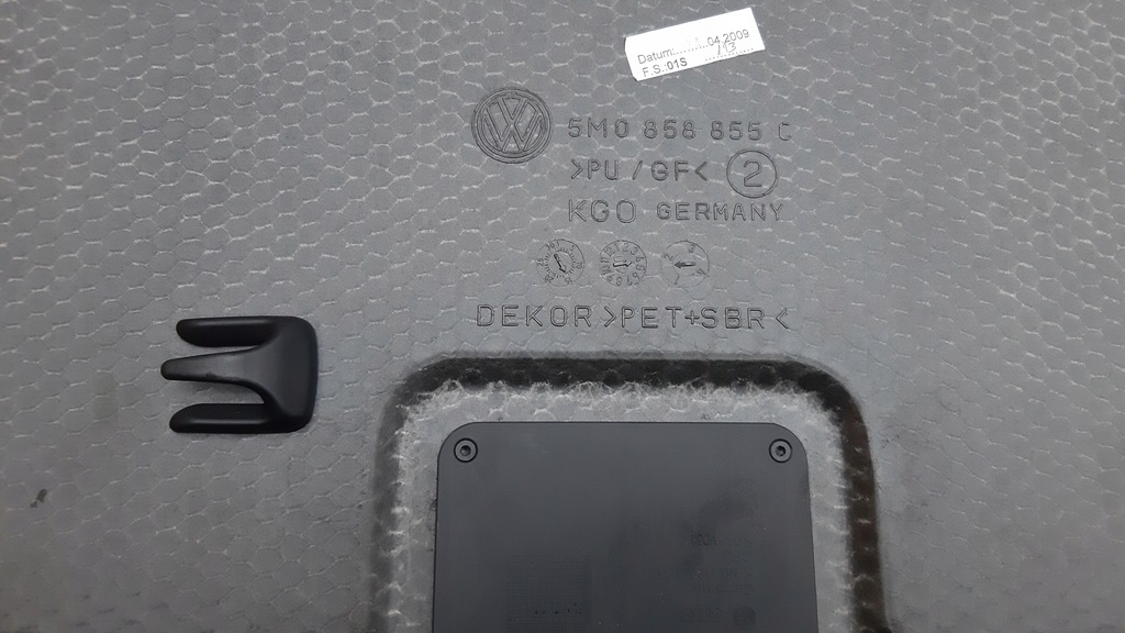 фото №8, Vw golf plus підлога багажника 5m0858855c