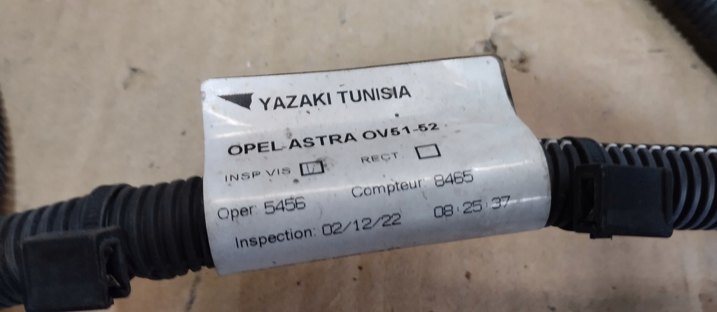 фото №7, Жгут электропроводка бампера задняя opel astra l vi 23r 4 датчик pdc 9847129080