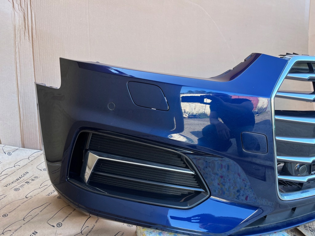 фото №11, Audi a5 8w lift sportback бампер перед комплект pdc lx5h orginał идеальное состояние 19