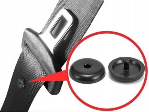 фото №11, Блокировка зажим ремней безопасности czarna