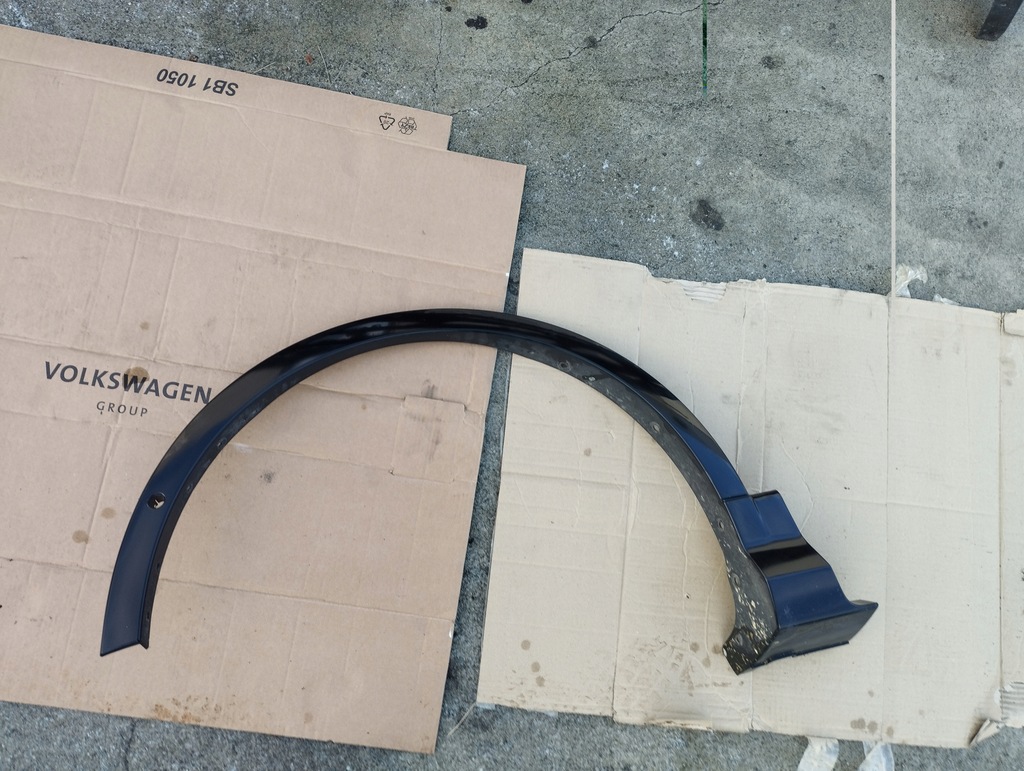 фото №1, Ford kuga ii mk2 левая молдинг крыла перед цвет