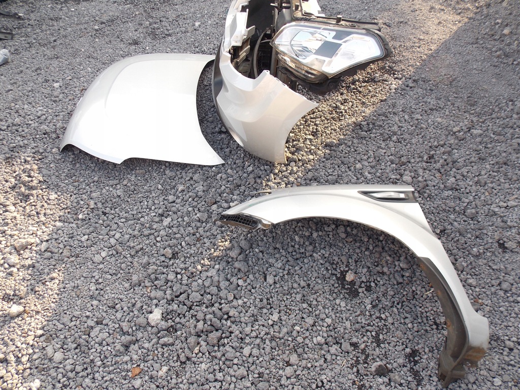 фото №5, Бампер капот крыло лампа комплект перед kia soul цвет 3d