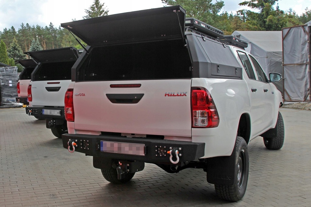 фото №10, Бампер задний стальной more 4x4 toyota hilux revo