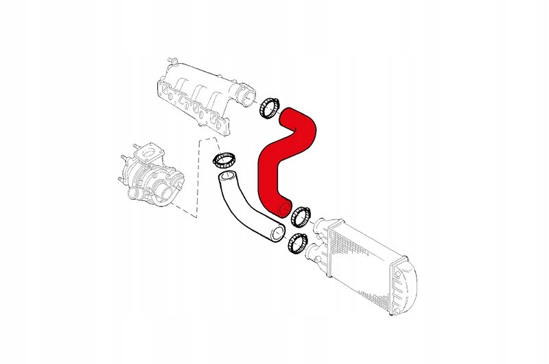 Esen skv 43skv132 шланг воздуха наддувочный Киев