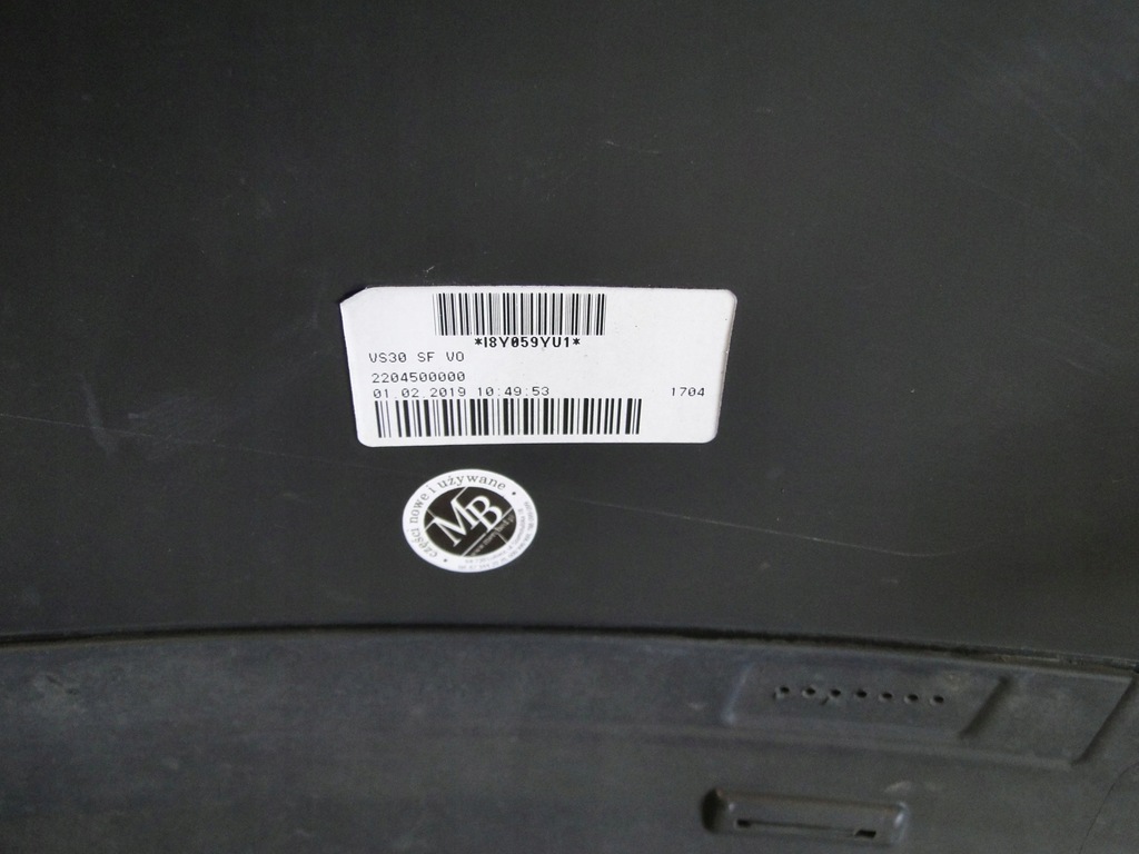 фото №13, Mercedes sprinter 910 бампер противотуманные фары bez pts