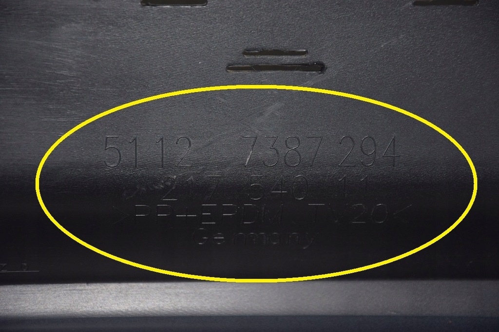 фото №13, Bmw 5 v g30 17-r. sedan задний бампер задняя