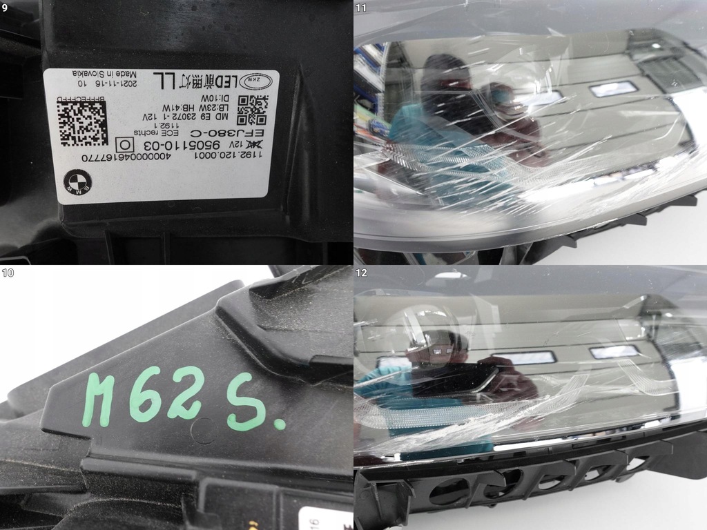 фото №10, Bmw 4 g22 g23 g26 m4 g82 20- full led black лампа