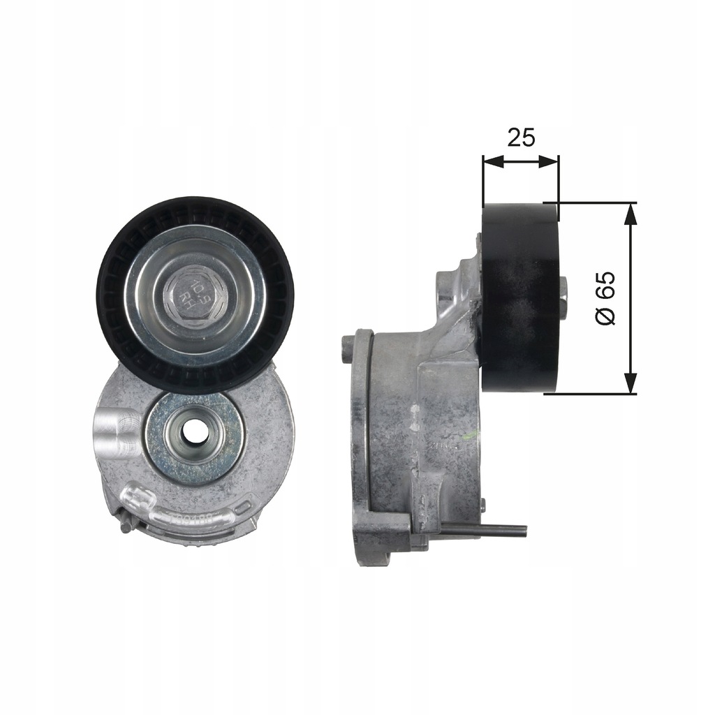 фото №1, Натягувач ремінь поліклиновий citroen c5 iii jumpy ii ford c-max ii focus i