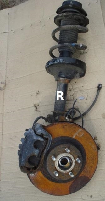 фото №1, Subaru outback iv 2.5 10- поворотный кулак передняя правая