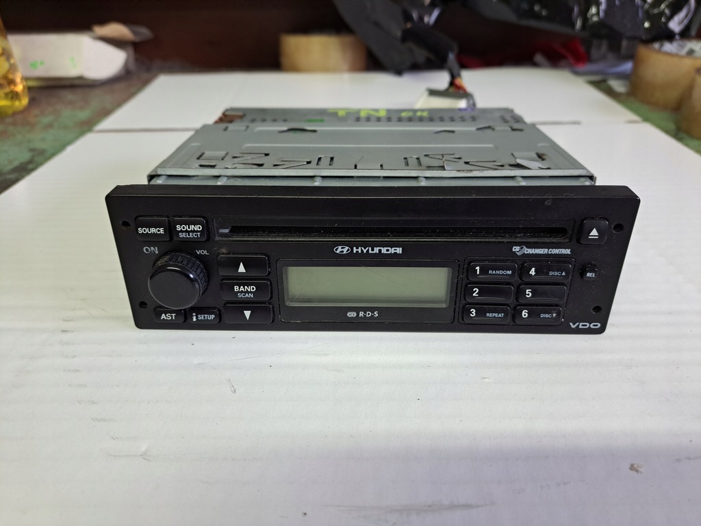 фото №1, Hyundai tucson i 04-10 радио 1-din