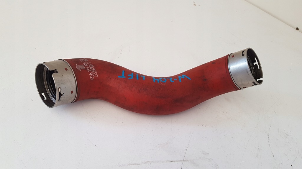 фото №3, Mercedes w204 lift шланг пабтрубок  труба интеркулер