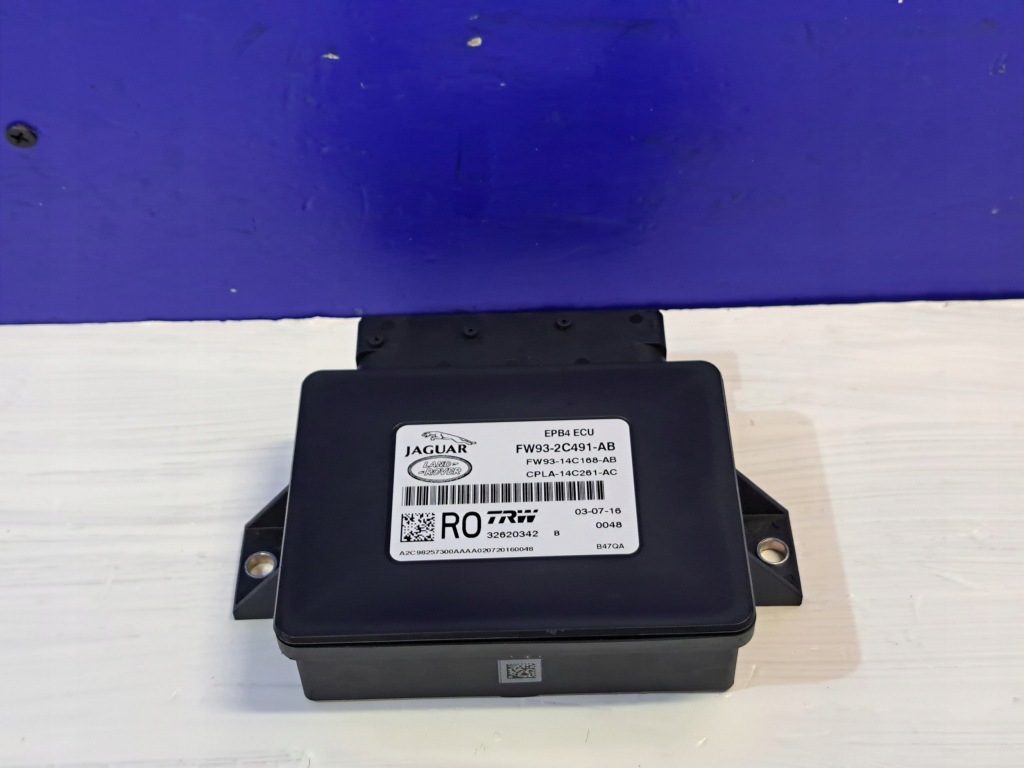 фото №1, Jaguar xj x351 2016 модуль / блок управления тормоза стояночного emf