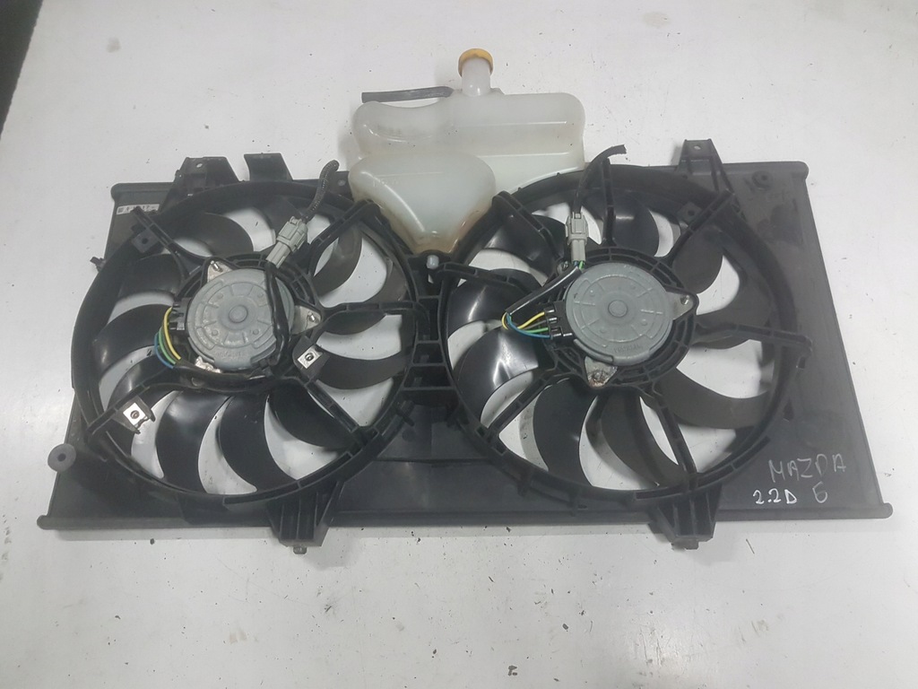 фото №1, Mazda 6 ii gh 08r- 2.2 citd вентилятори радіатора